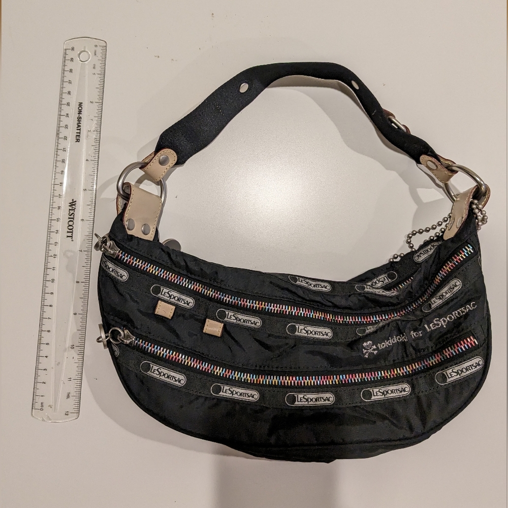 LeSportsac Tokidoki Collaboration Shoulder Bag Women Rainbow Zippers